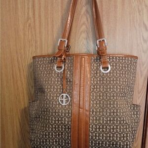 Elegant Brown Designer Tote Bag